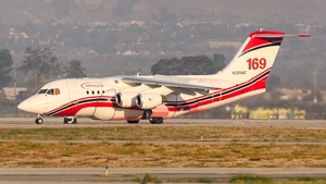 Photo of N325AC - British Aerospace Avro RJ85A operated by Aero-Flite Aerial Firefighting