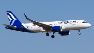 Photo of SX-NEF - Airbus A320-271N operated by Aegean Airlines