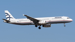 Photo of SX-DVZ - Airbus A321-231 operated by Aegean Airlines