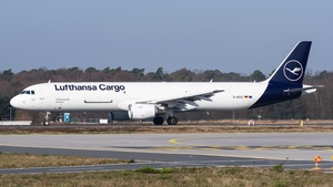 Photo of D-AEUC - Airbus A321-211(P2F) operated by Lufthansa Cargo (opb Lufthansa CityLine)