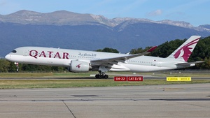 Photo of A7-AME - Airbus A350-941 operated by Qatar Airways