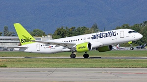 Photo of YL-CSN - Airbus A220-300 operated by airBaltic