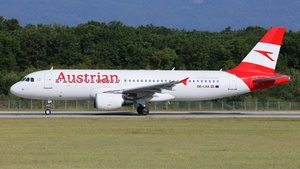 Photo of OE-LXA - Airbus A320-216 operated by Austrian Airlines