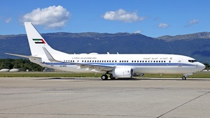 Photo of A6-MRS - Boeing 737-8E0(BBJ2) operated by Dubai Royal Air Wing