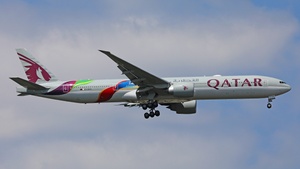 Photo of A7-BAX - Boeing 777-3DZ(ER) operated by Qatar Airways