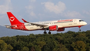 Photo of YR-CHR - Airbus A220-300 operated by Animawings