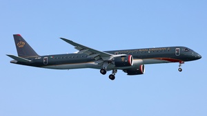 Photo of JY-REF - Embraer ERJ-195-E2 operated by Royal Jordanian Airlines