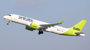 Photo of YL-ABM - Airbus A220-300 operated by airBaltic