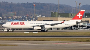 Photo of HB-JMB - Airbus A340-313 operated by Swiss International Air Lines