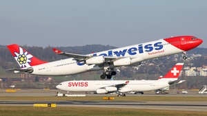 Photo of HB-JME - Airbus A340-313 operated by Edelweiss Air