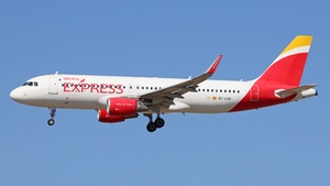 Photo of EC-LVQ - Airbus A320-216 operated by Iberia Express