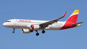 Photo of EC-LVD - Airbus A320-216 operated by Iberia