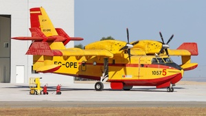 Photo of EC-OPE - Canadair CL-215T Scooper operated by Bridger AeroSpace Europe