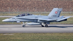 Photo of J-5234 - McDonnell Douglas F/A-18D Hornet operated by Swiss Air Force