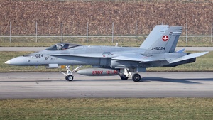 Photo of J-5024 - McDonnell Douglas F/A-18C Hornet operated by Swiss Air Force