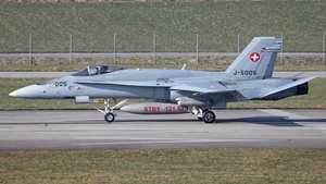 Photo of J-5005 - McDonnell Douglas F/A-18C Hornet operated by Swiss Air Force