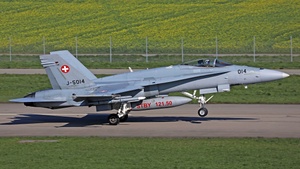 Photo of J-5014 - McDonnell Douglas F/A-18C Hornet operated by Swiss Air Force