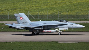 Photo of J-5014 - McDonnell Douglas F/A-18C Hornet operated by Swiss Air Force