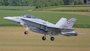 Photo of J-5234 - McDonnell Douglas F/A-18D Hornet operated by Swiss Air Force