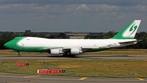 Photo of OO-ACF - Boeing 747-4EVF(ER) operated by Challenge Airlines BE