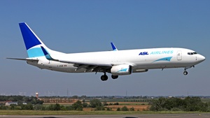 Photo of F-HIQB - Boeing 737-8AS(BCF) operated by ASL Airlines France