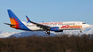 Photo of G-JZBE - Boeing 737-8MG operated by Jet2