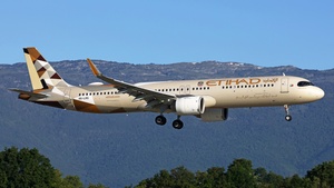 Photo of A6-LRG - Airbus A321-251NX operated by Etihad Airways