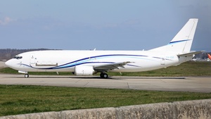 Photo of P4-EBO - Boeing 737-4H6(SF) operated by Liza Transport International (opb Global Jet Aruba)