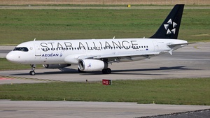 Photo of SX-DVR - Airbus A320-232 operated by Aegean Airlines