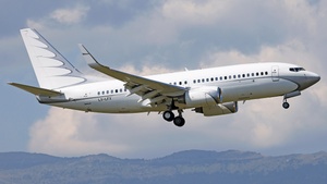 Photo of LX-LFX - Boeing 737-7GC(BBJ) operated by Global Jet Luxembourg