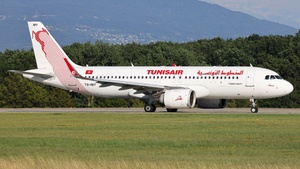 Photo of TS-IMY - Airbus A320-251N operated by Tunisair