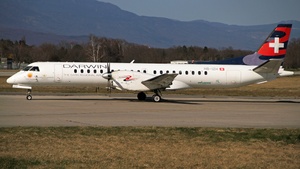 Photo of HB-IZH - Saab 2000 operated by Darwin Airline