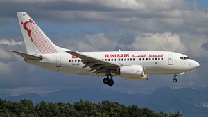 Photo of TS-IOP - Boeing 737-6H3 operated by Tunisair