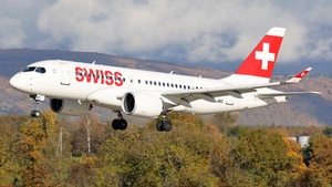 Photo of HB-JBC - Airbus A220-100 operated by Swiss International Air Lines