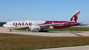 Photo of A7-BBI - Boeing 777-2DZ(LR) operated by Qatar Airways