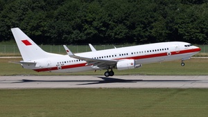 Photo of A9C-ISA - Boeing 737-86J operated by Bahrain Royal Flight