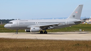 Photo of 605 - Airbus A319-112 operated by Hungarian Air Force