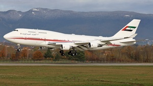 Photo of A6-HRM - Boeing 747-422 operated by Dubai Royal Air Wing