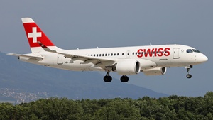 Photo of HB-JBB - Airbus A220-100 operated by Swiss International Air Lines