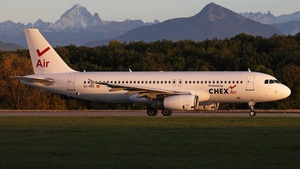 Photo of EC-NOZ - Airbus A320-232 operated by CHEX Air (opb Aura Airlines)