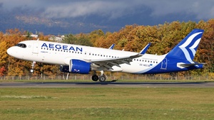 Photo of SX-NEC - Airbus A320-271N operated by Aegean Airlines