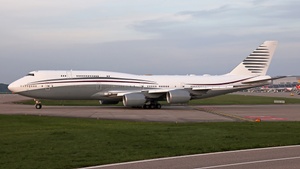 Photo of A7-HBJ - Boeing 747-8KB(BBJ) operated by Qatar Amiri Flight