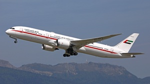 Photo of A6-PFG - Boeing 787-9 Dreamliner operated by United Arab Emirates Presidential Flight