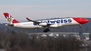 Photo of HB-JMG - Airbus A340-313 operated by Edelweiss Air