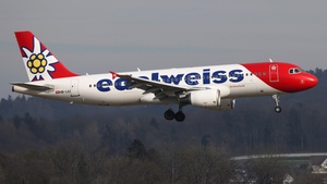 Photo of HB-IJU - Airbus A320-214 operated by Edelweiss Air