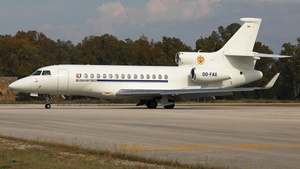 Photo of OO-FAE - Dassault Falcon 7X operated by Belgian Air Force (opb Luxaviation Belgium)
