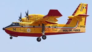 Photo of I-DPCU - Canadair CL-415 Super Scooper operated by Italian Federal Ministry of the Interior - Vigili del Fuoco