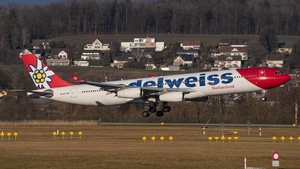Photo of HB-JMF - Airbus A340-313 operated by Edelweiss Air