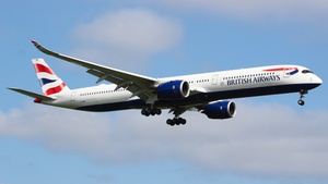 Photo of G-XWBK - Airbus A350-1041 operated by British Airways