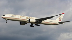 Photo of A6-ETP - Boeing 777-3FX(ER) operated by Etihad Airways